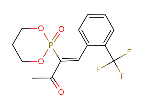 (Z)-3-(2-Oxo-2λ<sup>5</sup>-[1,3,2]dioxaphosphinan-2-yl)-4-(2-trifluoromethyl-phenyl)-but-3-en-2-one