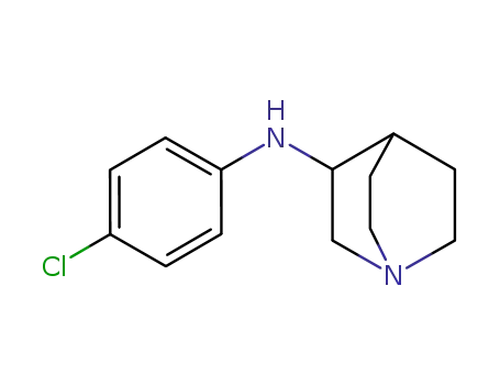 (1-aza-bicyclo[2.2.2]oct-3-yl)-(4-chloro-phenyl)-amine