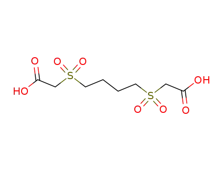 Molecular Structure of 79695-56-0 (2-[4-(carboxymethylsulfonyl)butylsulfonyl]acetic acid)