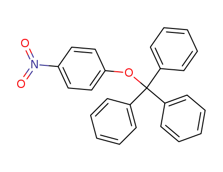 Molecular Structure of 62516-67-0 (Benzene, 1-nitro-4-(triphenylmethoxy)-)