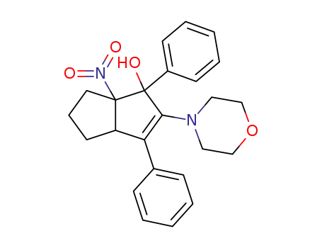 5-morpholino-3a-nitro-4,6-diphenyl-1,2,3,3a,4,6a-hexahydropentalen-4-ol