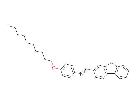 Benzenamine, 4-(decyloxy)-N-(9H-fluoren-2-ylmethylene)-