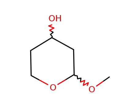 2H-Pyran-4-ol, tetrahydro-2-methoxy-, trans-