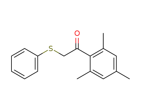 2-Phenylsulfanyl-1-(2,4,6-trimethyl-phenyl)-ethanone