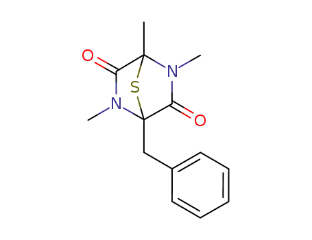 1,3,4-Trimethyl-6-benzyl-3,6-epithio-2,5-dioxopiperazine
