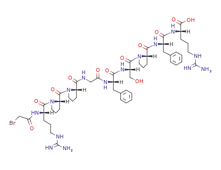 Molecular Structure of 57164-34-8 (C<sub>52</sub>H<sub>74</sub>BrN<sub>15</sub>O<sub>12</sub>)