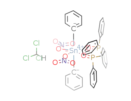 Sn(C<sub>6</sub>H<sub>5</sub>)2(NO<sub>3</sub>)2(((C<sub>6</sub>H<sub>5</sub>)2POCH)2)*CHCl<sub>3</sub>