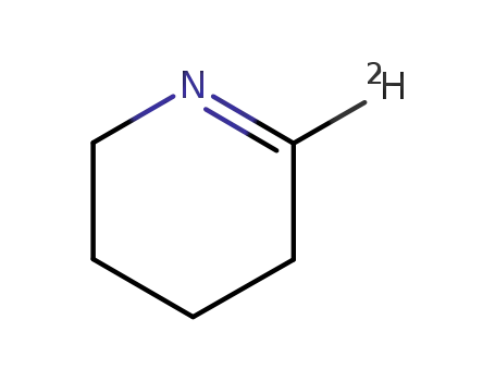 (2-(2)H)-Δ<sup>1</sup>-piperideine