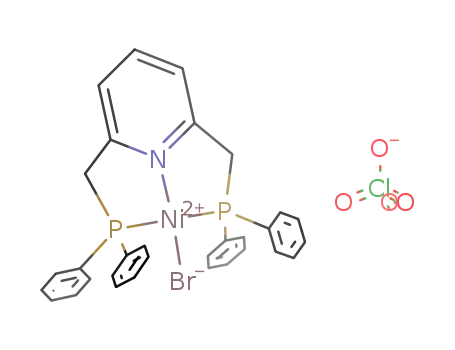 NiC<sub>5</sub>H<sub>3</sub>N(CH<sub>2</sub>P(C<sub>6</sub>H<sub>5</sub>)2)2Br<sup>(1+)</sup>*ClO<sub>4</sub><sup>(1-)</sup>