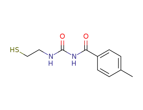 1-(2-Mercapto-ethyl)-3-(4-methyl-benzoyl)-urea