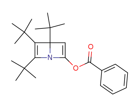 Benzoic acid 4,5,6-tri-tert-butyl-1-aza-bicyclo[2.2.0]hexa-2,5-dien-2-yl ester