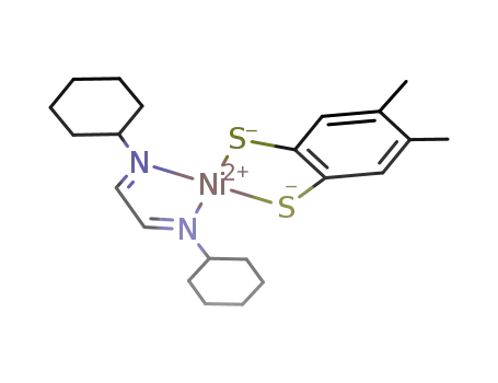 [Ni(o-xylene-4,5-dithiolate)(glyoxal-bis-(cyclohexylimine))]