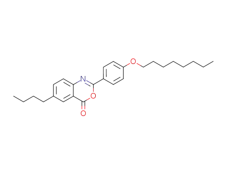 2-(4-Octyloxyphenyl)-6-n-butyl-4H-3,1-benzoxazin-4-one