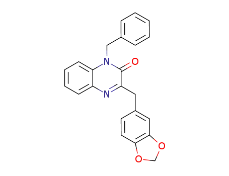 N-benzyl-3,4-methylenedioxybenzyl-2(1H)-quinoxalinone