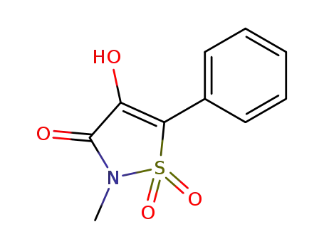 3(2H)-Isothiazolone, 4-hydroxy-2-methyl-5-phenyl-, 1,1-dioxide