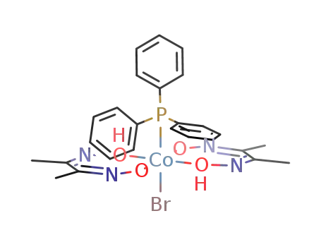 [CoBr(CH<sub>3</sub>C(NOH)C(NO)CH<sub>3</sub>)2(P(C<sub>6</sub>H<sub>5</sub>)3)]