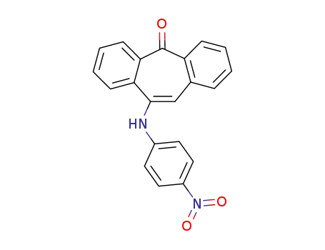 10-(4-nitroanilino)-5H-dibenzo<a,d>cyclohepten-5-one