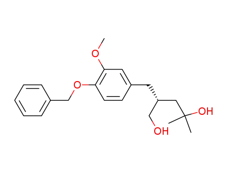 (R)-2-(4-Benzyloxy-3-methoxy-benzyl)-4-methyl-pentane-1,4-diol
