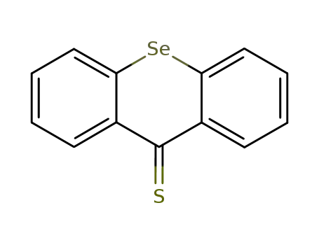 Molecular Structure of 80683-67-6 (9H-Selenoxanthene-9-thione)