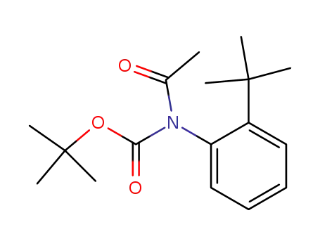 Acetyl-(2-tert-butyl-phenyl)-carbamic acid tert-butyl ester
