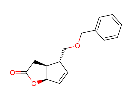 (3aS,4R,6aR)-4-Benzyloxymethyl-3,3a,4,6a-tetrahydro-cyclopenta[b]furan-2-one