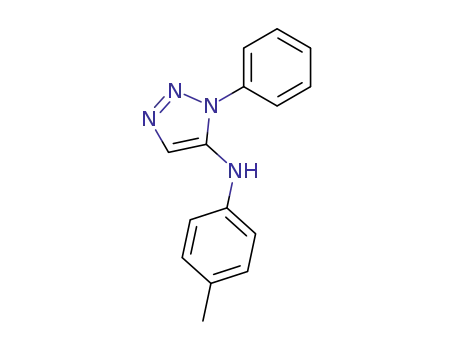 (3-phenyl-3<i>H</i>-[1,2,3]triazol-4-yl)-<i>p</i>-tolyl-amine