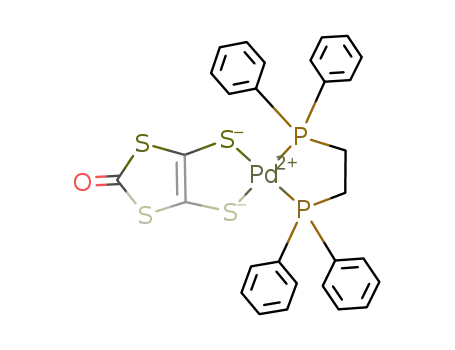 [Pd(2-oxo-1,3-dithiole-4,5-dithiolato)(1,2-bis(diphenylphosphino)ethane)]