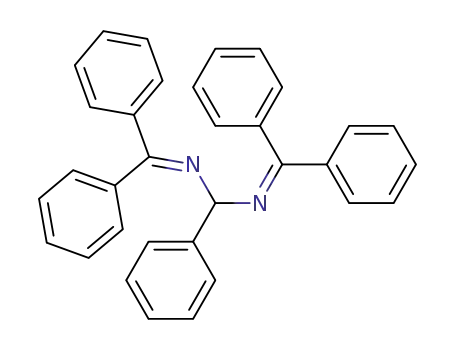 N,N'-Dibenzhydrylidene-C-phenyl-methanediamine