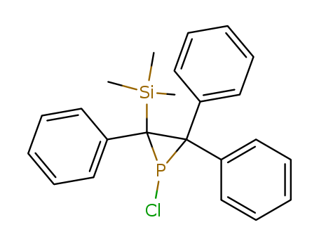 Phosphirane, 1-chloro-2,2,3-triphenyl-3-(trimethylsilyl)-