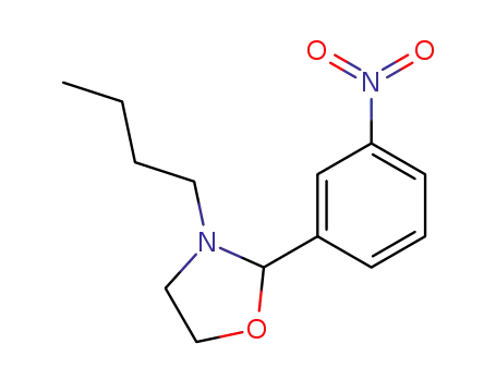 Oxazolidine, 3-butyl-2-(3-nitrophenyl)-
