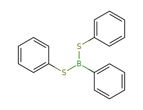 Molecular Structure of 18495-34-6 (Bis(phenylthio)phenylboran)