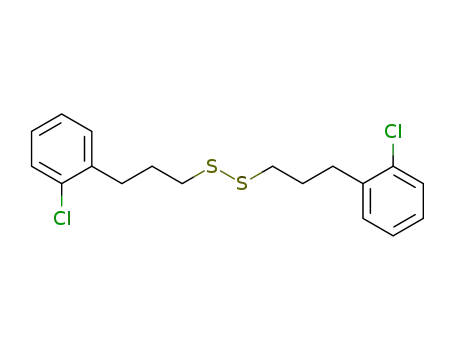 Disulfide, bis[3-(2-chlorophenyl)propyl]