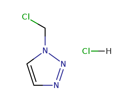 1H-1,2,3-Triazole, 1-(chloromethyl)-, monohydrochloride