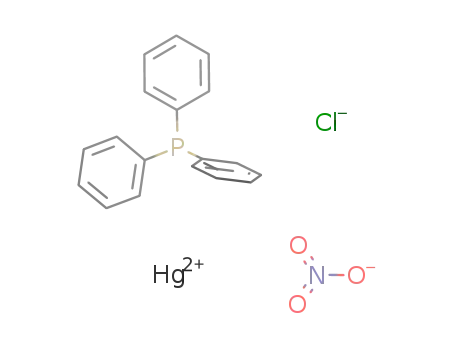 Mercury(1+), chloro(triphenylphosphine)-, nitrate