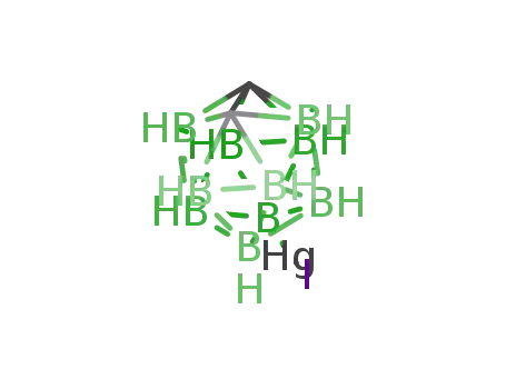 {CHB<sub>10</sub>H<sub>9</sub>CH}HgI