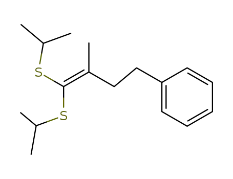 (4,4-Bis-isopropylsulfanyl-3-methyl-but-3-enyl)-benzene