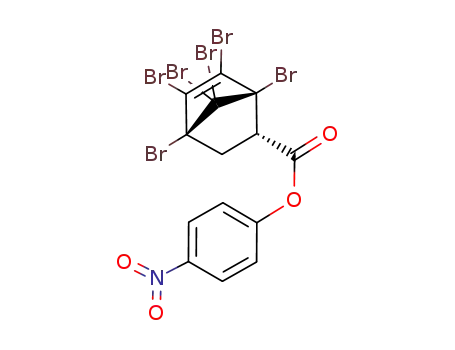 Bicyclo[2.2.1]hept-5-ene-2-carboxylic acid, 1,4,5,6,7,7-hexabromo-,
4-nitrophenyl ester, endo-