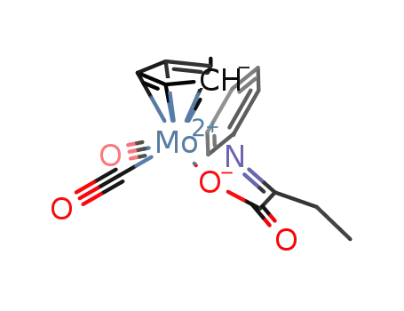 C<sub>5</sub>H<sub>5</sub>Mo(CO)2OCOC(C<sub>2</sub>H<sub>5</sub>)NC<sub>6</sub>H<sub>5</sub>