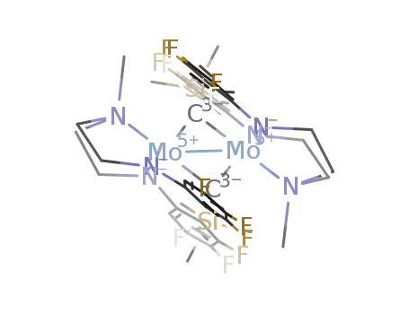 [(C<sub>6</sub>H<sub>2</sub>F<sub>3</sub>NCH<sub>2</sub>CH<sub>2</sub>)2NCH<sub>3</sub>Mo(CSi(CH<sub>3</sub>)3)]2