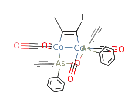 Co2(μ-MeCCH)(CO)4(μ-(AsPh2)2)O