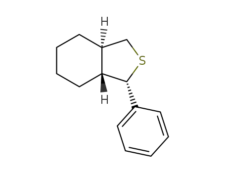 (1S,3aR,7aR)-1-Phenyl-octahydro-benzo[c]thiophene