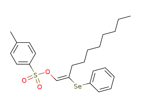 Toluene-4-sulfonic acid (E)-2-phenylselanyl-dec-1-enyl ester