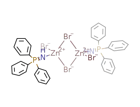 Molecular Structure of 72555-70-5 (trans-bis(dibromotriphenylphosphiniminezinc))