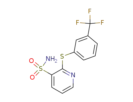 2-(3-Trifluoromethyl-phenylsulfanyl)-pyridine-3-sulfonic acid amide