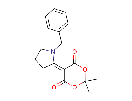 5-(1-benzyl-2-pyrrolidinylidene)-2,2-dimethyl-1,3-dioxane-4,6-dione