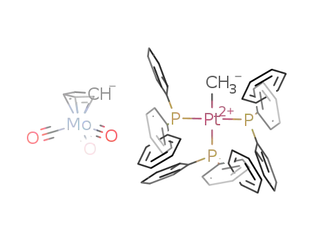 [PtMe(PPh<sub>3</sub>)3][MoCp(CO)3]