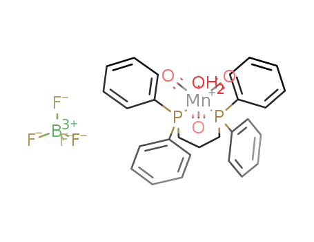 fac-[Mn(H<sub>2</sub>O)(1,3-bis(diphenylphosphino)propane)(CO)3](BF<sub>4</sub>)