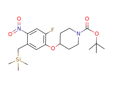 Molecular Structure of 405887-43-6 (C<sub>20</sub>H<sub>31</sub>FN<sub>2</sub>O<sub>5</sub>Si)