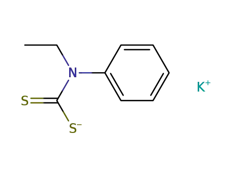 Molecular Structure of 98969-13-2 (Carbamodithioic acid, ethylphenyl-, potassium salt)