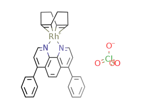 (Rh(4,7-Ph<sub>2</sub>-phen)(cod))ClO<sub>4</sub>